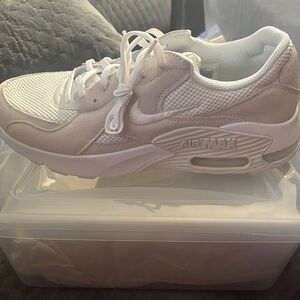 Nike Air Max Women's Sneakers in White and khaki
